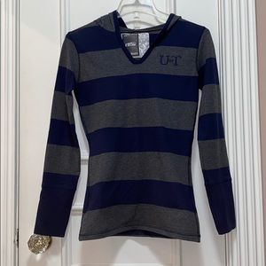 UofT tee with hoodie